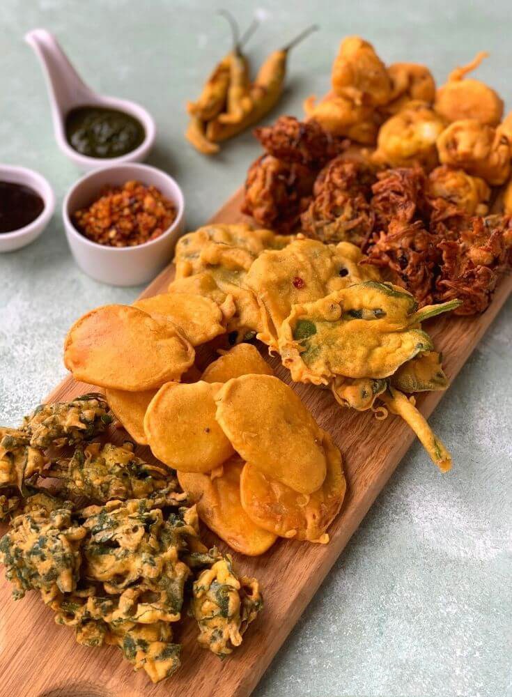 Pakora-Platter